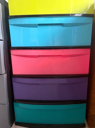 Cajonera Plástico Grande 5 Niveles