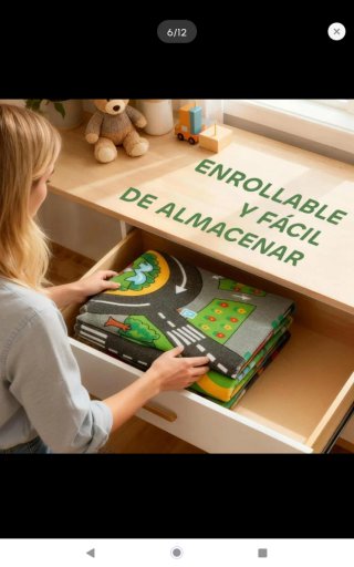Alfombra infantil ciudad carreteras