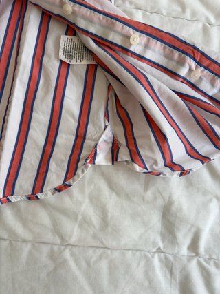 Camicia Tommy Hilfiger S donna righe senza maniche