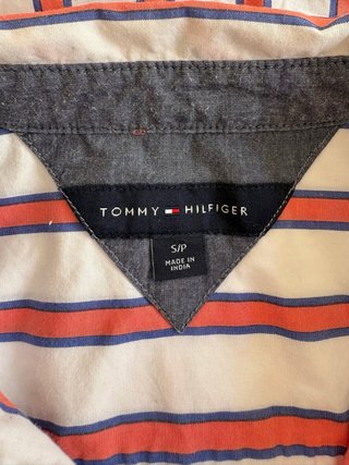 Camicia Tommy Hilfiger S donna righe senza maniche
