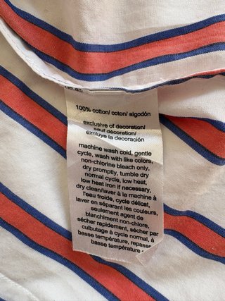 Camicia Tommy Hilfiger S donna righe senza maniche