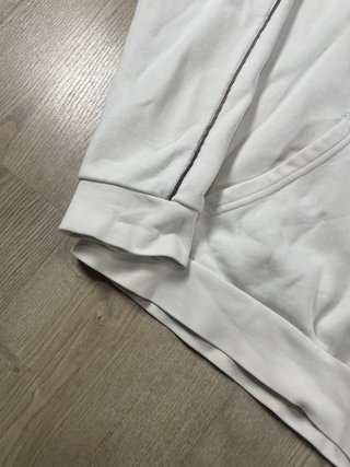 Sudadera Adidas Blanca con Capucha