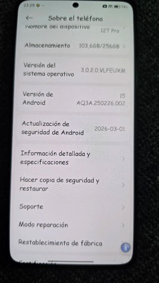 Móvil Xiaomi Negro