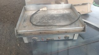 Plancha industrial eléctrica Repagas