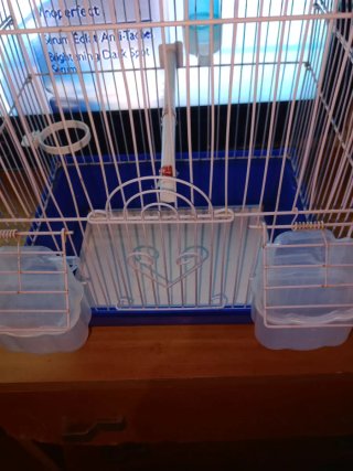 2 Jaulas para pájaros