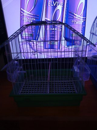 2 Jaulas para pájaros