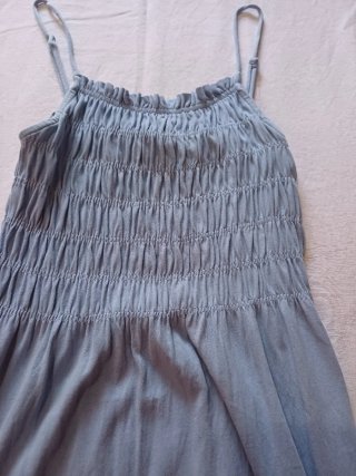 Vestido H&M Midi Azul Talla XS