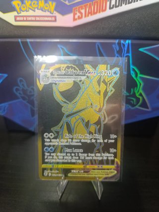 Carta Pokémon Ice Rider Calyrex VMAX TG29/TG30