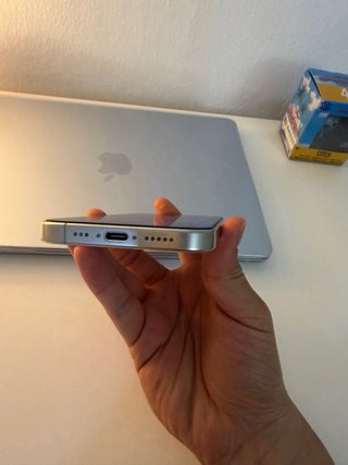 iPhone 16 Pro 128GB Titanio Natural IMPECABLE 91%