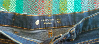 Pantalón vaquero recto Lloyd's Talla 38