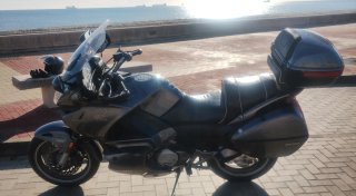 Honda Deauville 700 Gris