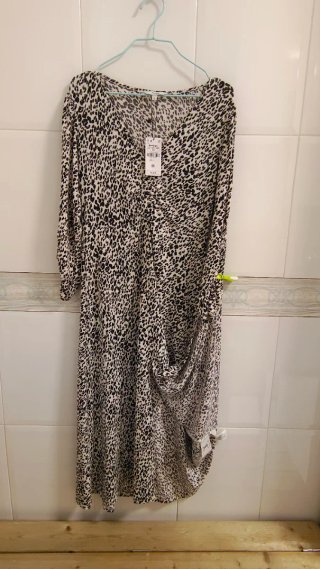 Vestido Animal Print El Corte Inglés Talla S
