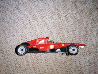Coche de Carreras Rojo Ferrari
