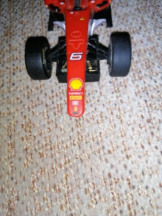 Coche de Carreras Rojo Ferrari