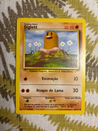 1995 diglett pokemon card value 47 102 Diglett · Base Set First Edition #47 (Shadowless) main image 0