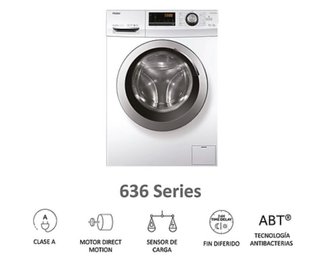 Lavadora Haier 8kg Carga Frontal Vapor