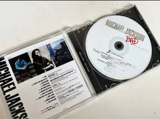 PRECINTADO-CD BAD MICHAEL JACKSON + LIBRO LEGEND z