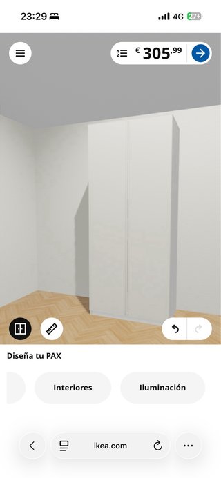 Armario Pax Ikea Blanco