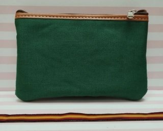 NOVEDAD. MONEDERO LONA Y PIEL BANDERA + REGALO PUL