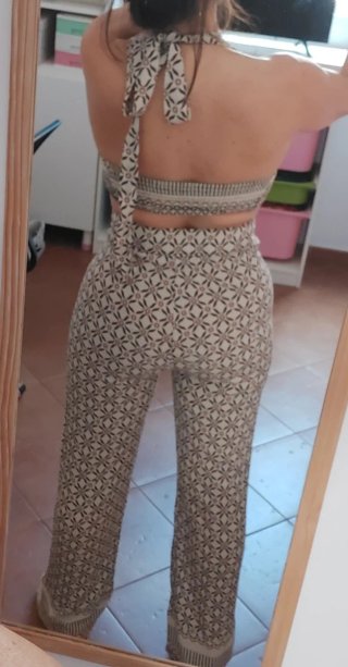 Conjunto bohemio Pull&Bear 2 piezas.