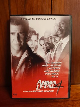 DVD. Saga Arma Letale.