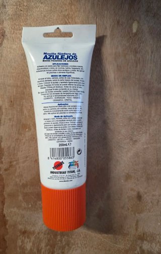 4 Tubo Masilla lista para usar Beissier y Titantux