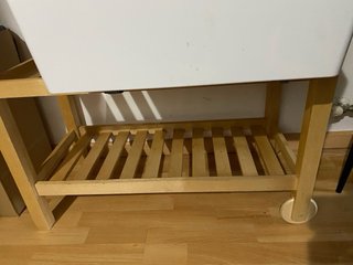 Carro Cocina IKEA Madera