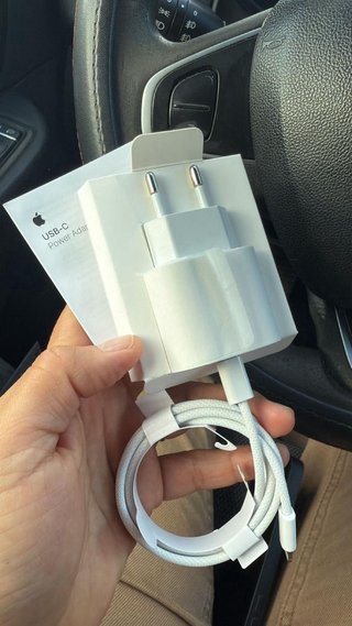 Cargador Apple iPhone Carga Rápida Original