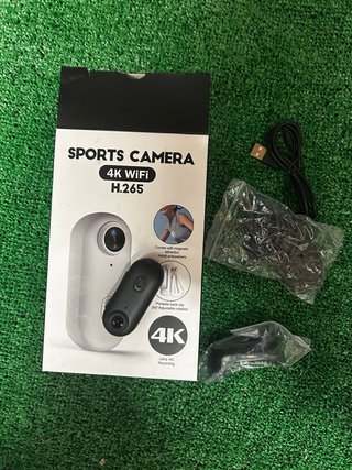 Mini Cámara Deportiva 4K Zeerkeer - POV Magnética