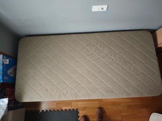 Arcón/Canapé 90cm Beige y Marrón