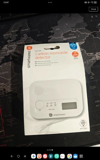 Rilevatore Monossido Carbonio Smartwares FGA-1304