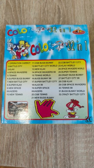 Juego Game Boy Color 32 en 1