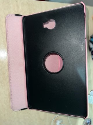 Funda para tablet Samsung T580 rosa