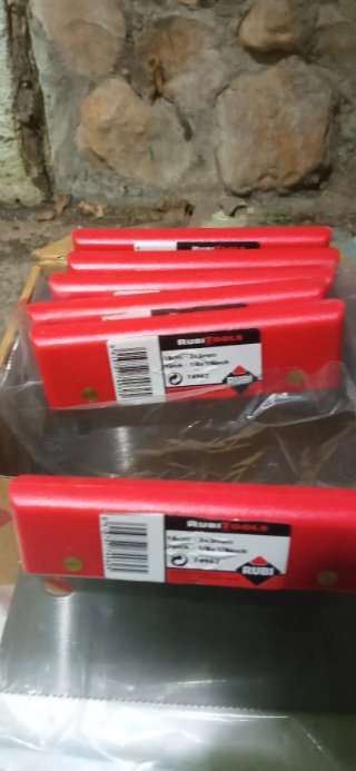 Espátulas de peiné acero Rubí