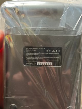 Teclado Numérico Inalámbrico Katik