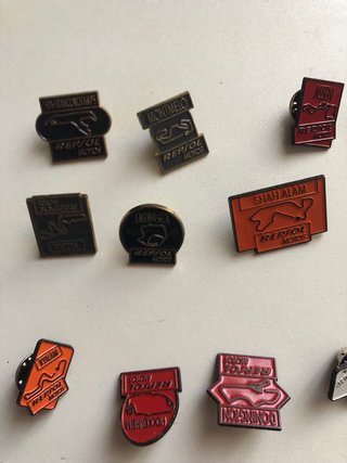 Colección Pins Circuitos Motos Repsol
