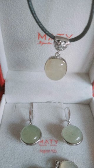 Lote MATY pendientes y colgante oferta