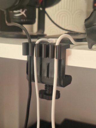 Organizador de cables para escritorio