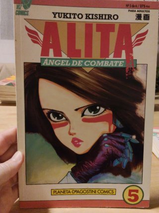 6 Comics 6 comics ALITA EDICIÓN 1992