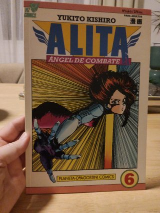 6 Comics 6 comics ALITA EDICIÓN 1992