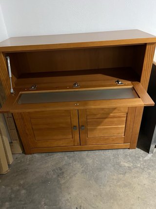 MUEBLE APARADOR DE MADERA MACIZA