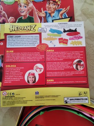 Juego de mesa Hedbanz