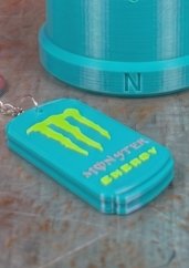 Kit Caneca Monster 3D + Chaveiro Brinde