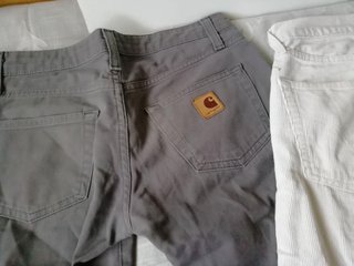 2 LEVI STRAUSS y CARHARTT pana y vaquero CHOLLO!