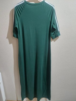 Vestido largo deportivo Zich verde oliva