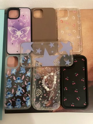 Pack 6 fundas iPhone 13