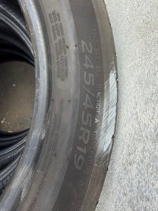 Neumáticos Hankook 245/45/19