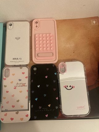 Confezione da 5 custodie per iPhone XR