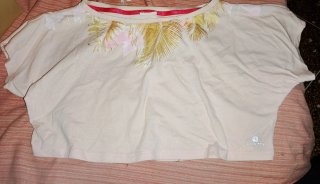 Top deportivo Domyos rosa talla única