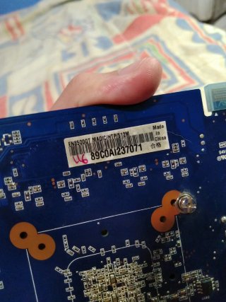 Tarjeta Gráfica Asus PCI Express 512MB